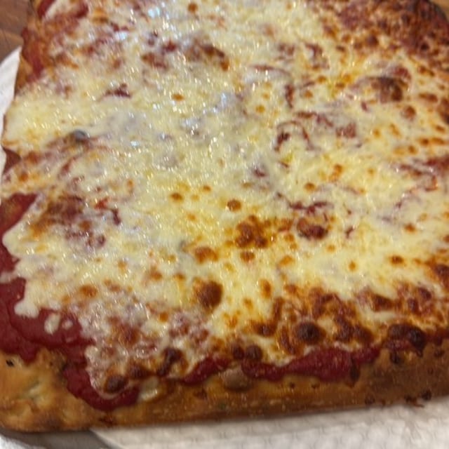 Thick Crust Sicilian Square Pizza.