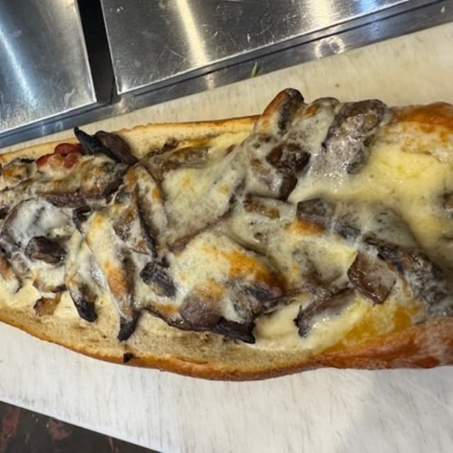 Portabella Parmigiana Style Hoagie.