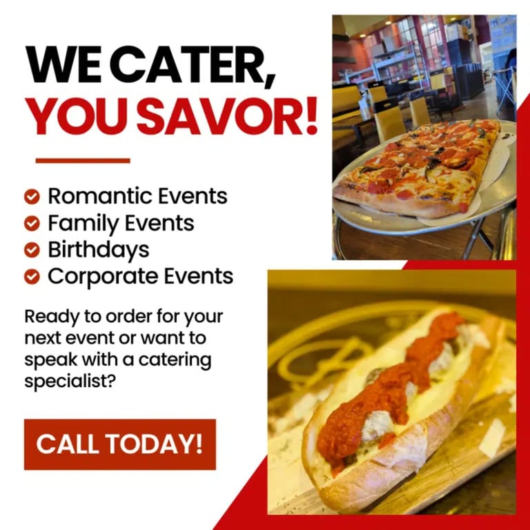 We Cater, You Savor!