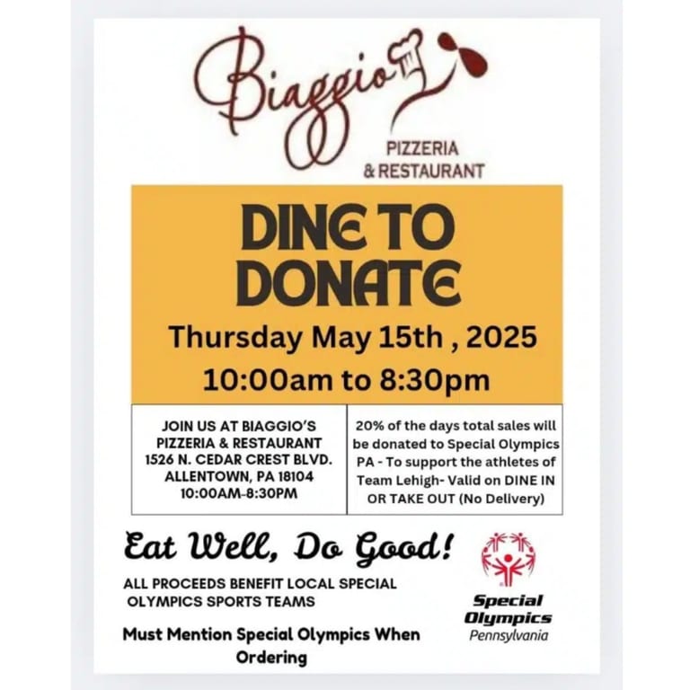 Eat Well Do Good at Biaggio’s Dine to Donate Event
