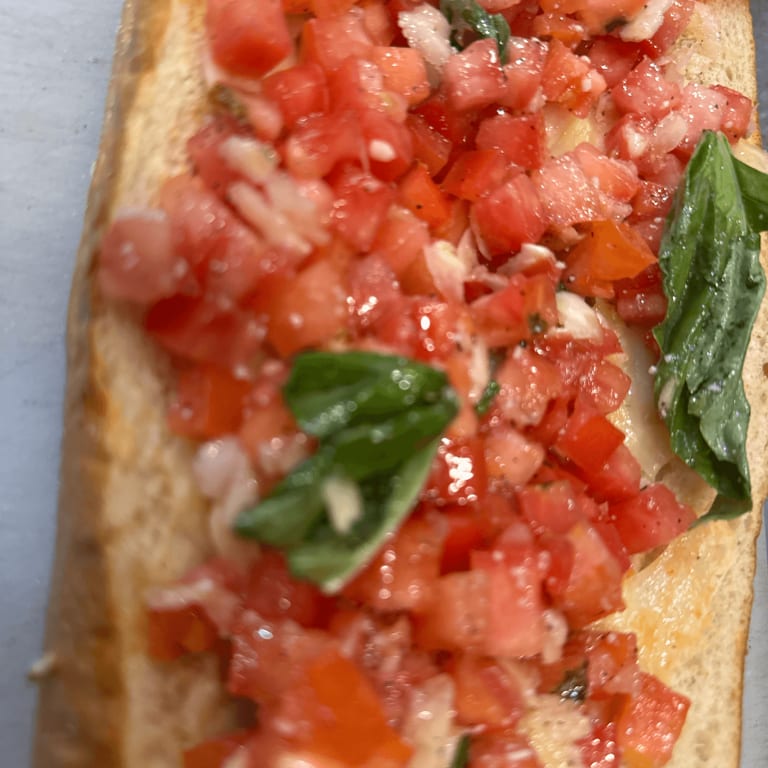 Bruschetta Made Fresh Daily