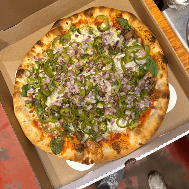 The Garden Pizza.