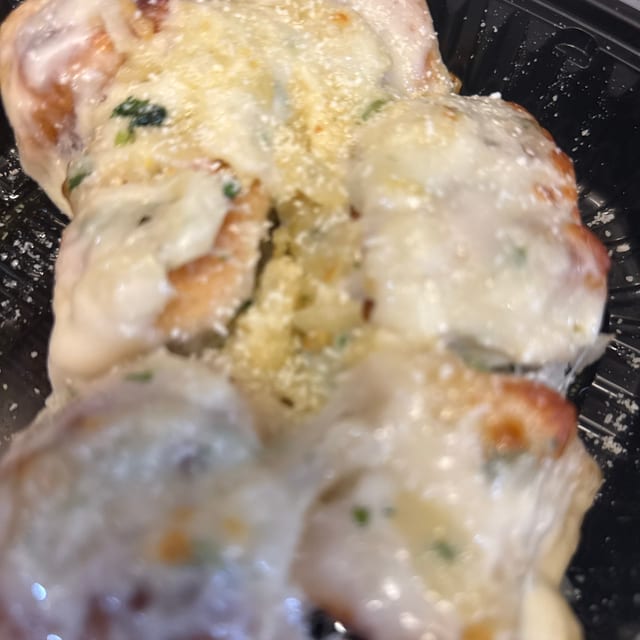 Garlic Knots with Cheese.