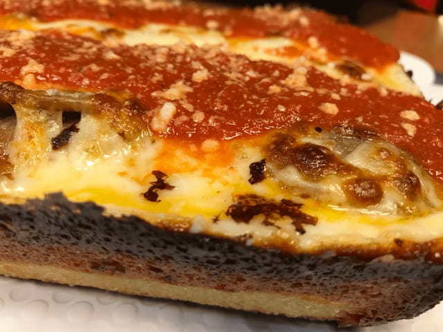 Detroit Style Pizza.
